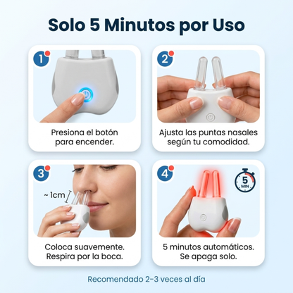 Dispositivo de Luz Roja Nasal