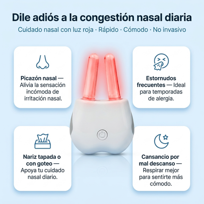 Dispositivo de Luz Roja Nasal