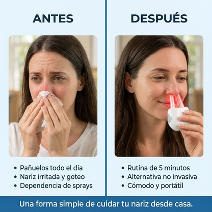 Dispositivo de Luz Roja Nasal